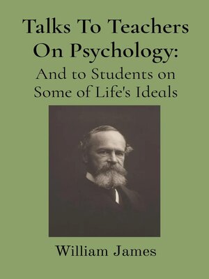 cover image of Talks to Teachers On Psychology